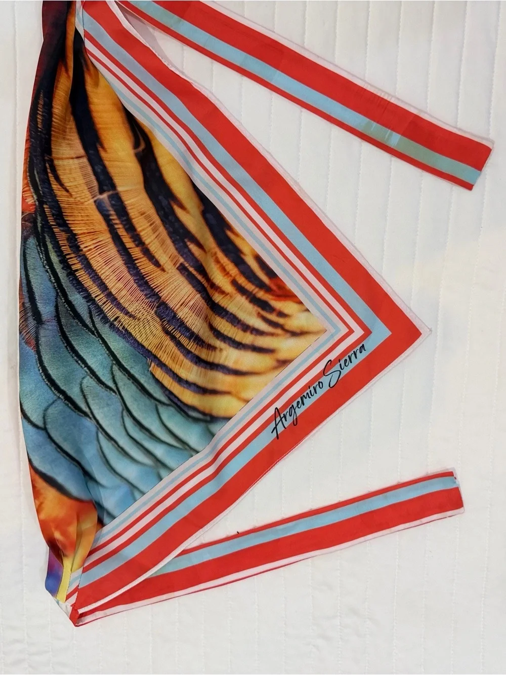 N/A silk scarf